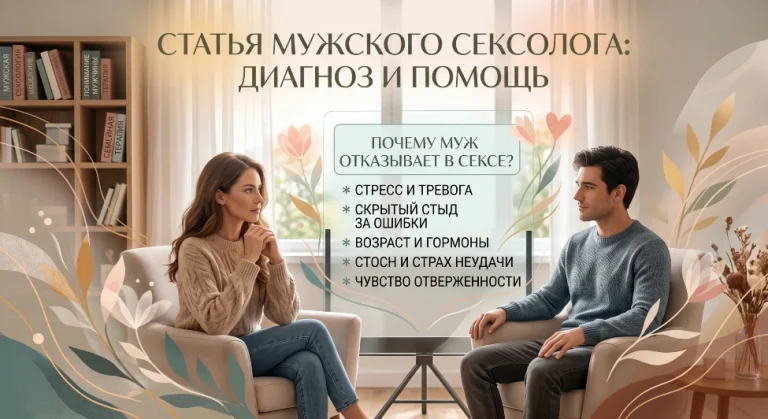 Муж отказывается от близости? Как быть?